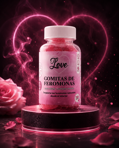 Gomitas de Feromonas Love 🍓 - Enciende la pasión.