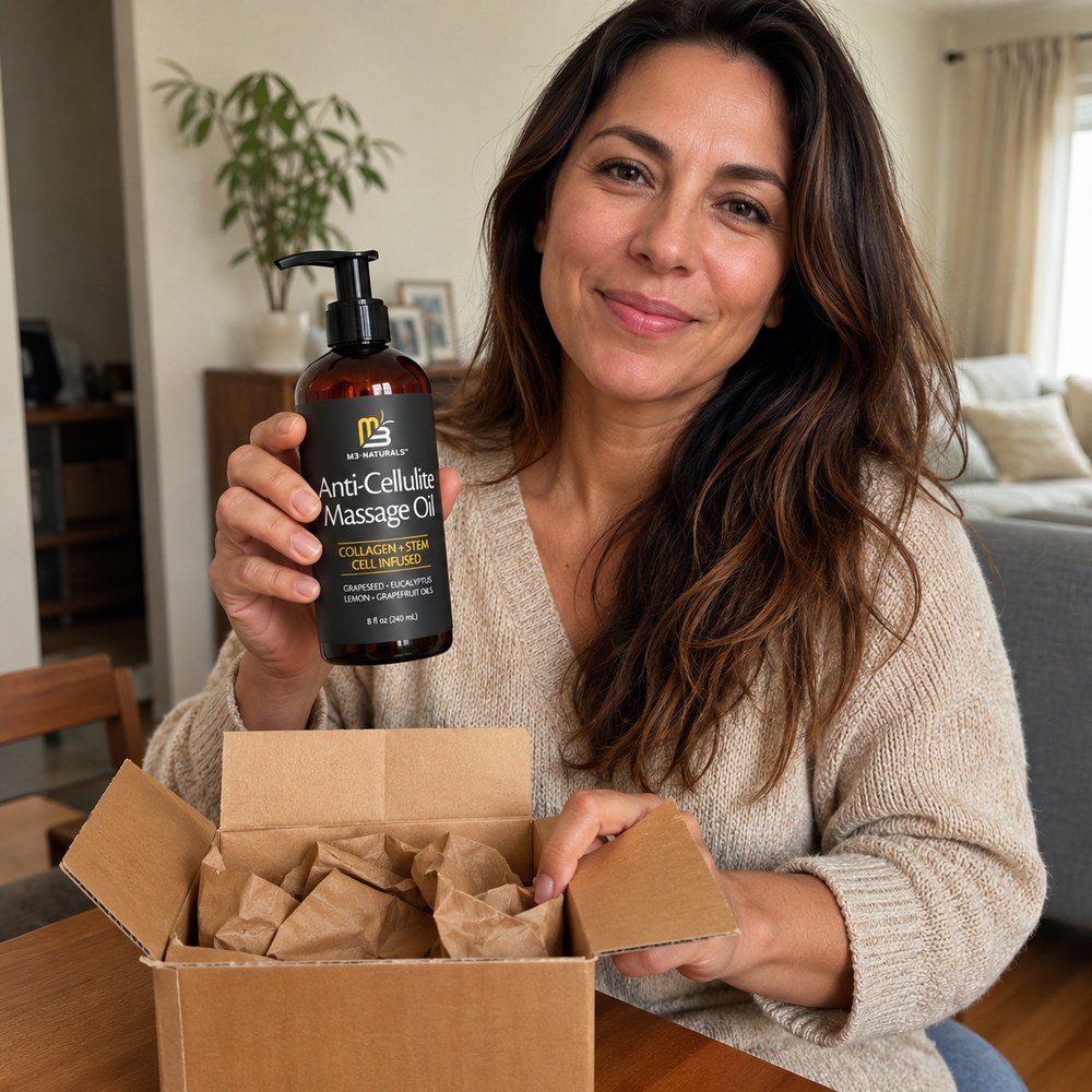 Unboxing del aceite reafirmante